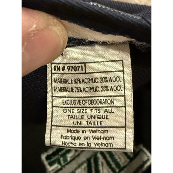 Top Of The World Two Tone Green Black Notre Dame Fighting Irish SnapBack Hat NWT - Picture 9 of 9